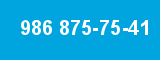 986 875-75-41